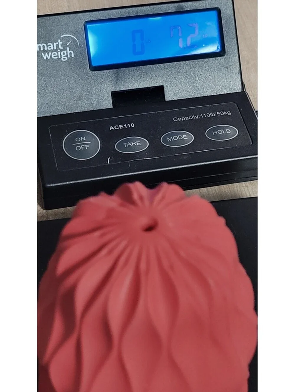 Red Textured Dog Toy